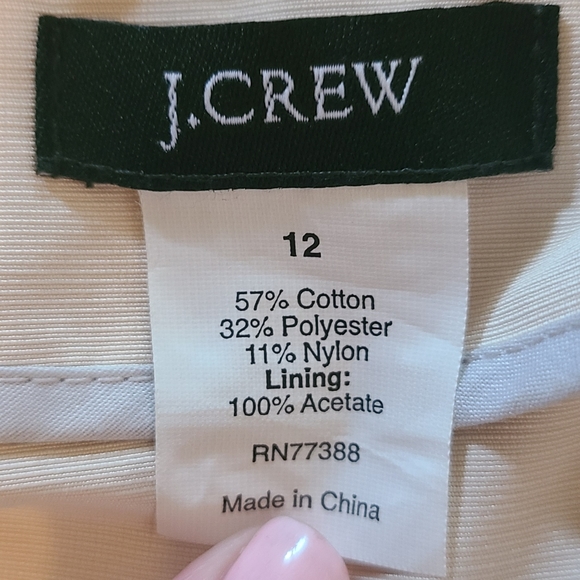 J. CREW Cream Pleated Jacket - Picture 4 of 4